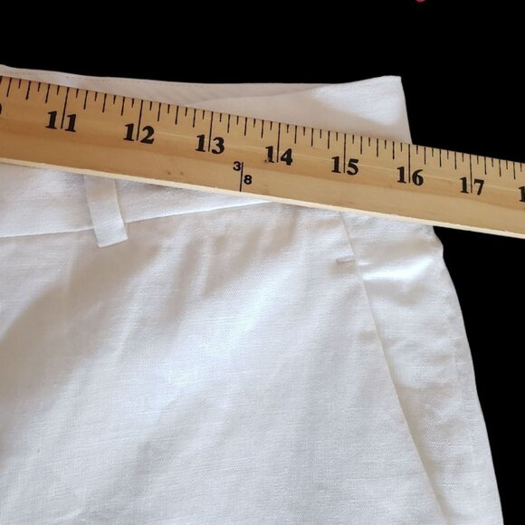 Michael Kors Mens Greenwich Linen Blend Pants White Size 32 - Picture 14 of 16